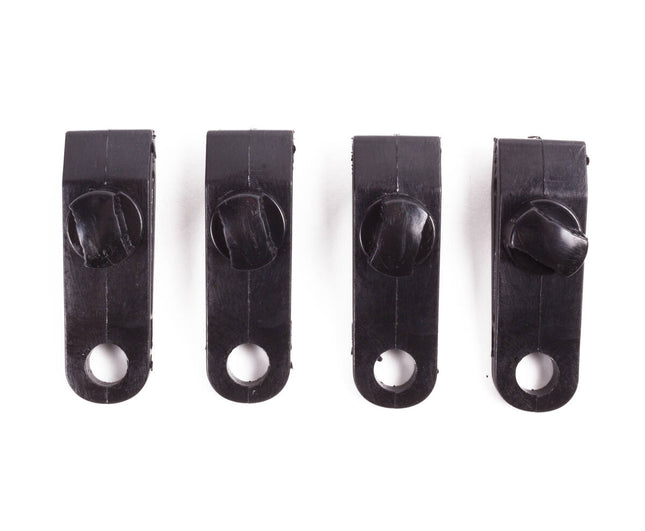 Zeilclip Set 4 dlg Profi - 82x26mm, kunststof, waterdicht, ideaal zeilen