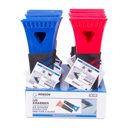 IJskrabber 18 cm, Compact & Sterk - Voor Snel IJs Verwijderen