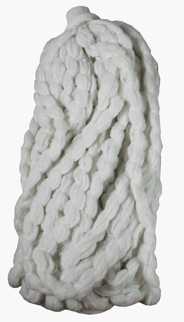 Mop 180 gr – Kleur wit, 2 cm, Voor het snel schoon dweilen van alle vloeren