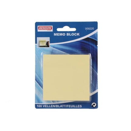 Memo Block 100 Vel - Compact Notitieblok voor Thuis & Kantoor