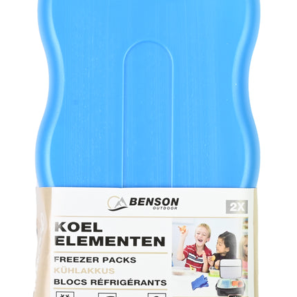 Koelelementen 2 dlg – Lxbxh 160x95x20 mm.