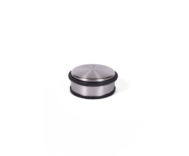 RVS Deurstopper Ø10,5cm, 0.8kg, Bescherming & Design, Thuis & Kantoor