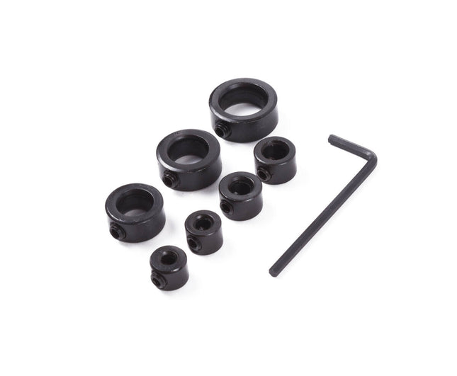 Boor Diepte Stopper Set 3-12 mm 8-delig - Precieze Boorwerkzaamheden