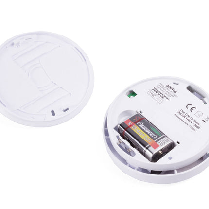 Optische Rookdetector 85dB, 9V, 10 Jaar Sensor, Testknop, EN-14604.