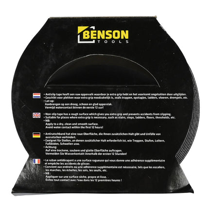Anti-slip Tape 50mm x 5m, Ruw Oppervlak, Ideaal voor Trappen en Ladders