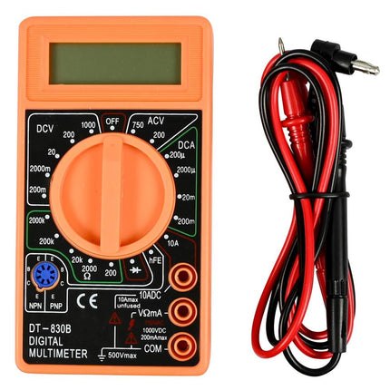 Digitale Multimeter, 1000V DC, 750V AC, 10A DC, Elektrische Metingen