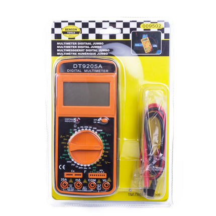 Digitale Multimeter Jumbo: Meet AC/DC 1000V, 20A, 20M Ohm, 200uF.