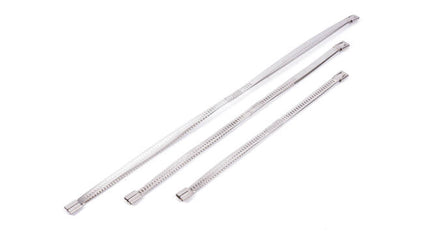 Edelstahl-Kabelbinderset, 6-teilig, 4,5 mm, ideal für den Außenbereich