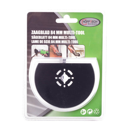 Zaagblad Ø84mm voor hout, gipsplaat, metaal 1mm, precisiewerk.