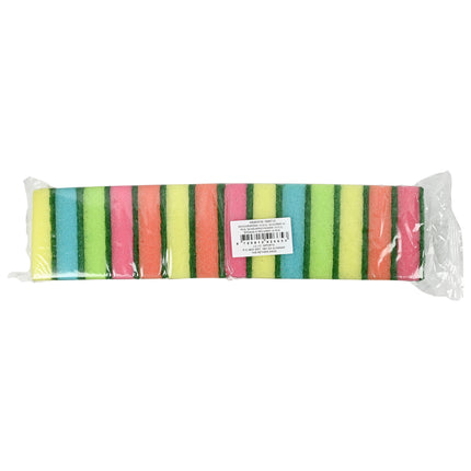 Schuurspons 14 dlg kleur – Inhoud 14 stuks, Afmetingen 8 x 4.8 x 2.5 cm, 2.5 cm