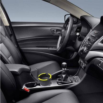 Zelfdovende Asbak 10,6x8cm met Glow in the Dark voor Auto Bekerhouder
