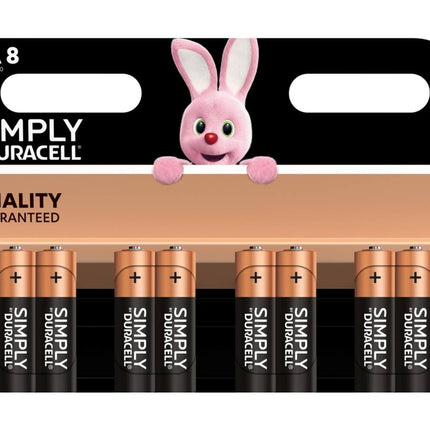 Duracell Plus AA Batterijen 8 Stuks - Langdurige Energie voor Speelgoed