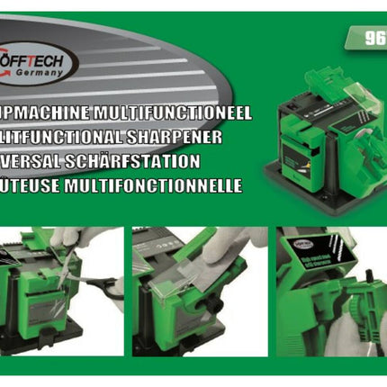 230V Slijpmachine, Geschikt voor Metaal & Hout, Inclusief 5 Schijven