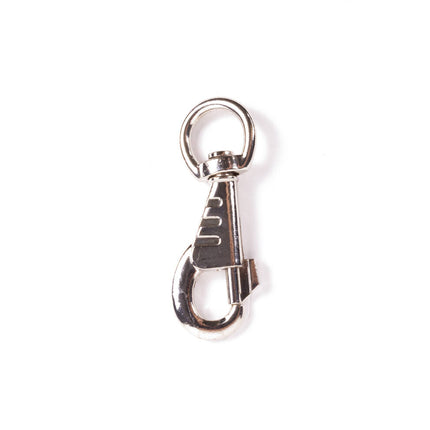 Karabinerhaken 8,5 cm Silber für Schlüssel und Campingausrüstung