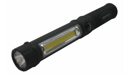COB-Arbeitsleuchte mit Magnet, Taschenlampe & Arbeitslicht, 2-in-1-Funktion
