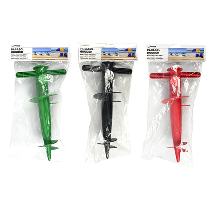 Parasol houder mix – Materiaal kunststof, 30 cm, 2,5 cm