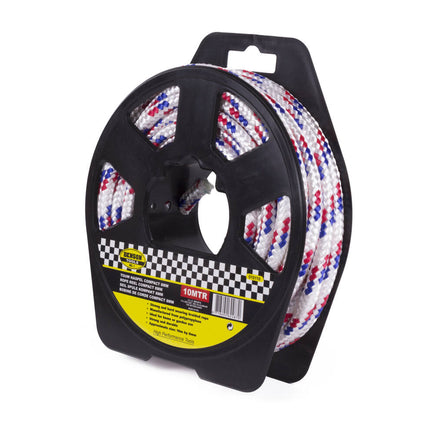 Seilhaspel 8 mm x 10 m: Starkes Polypropylen, ideal für Gartenarbeiten