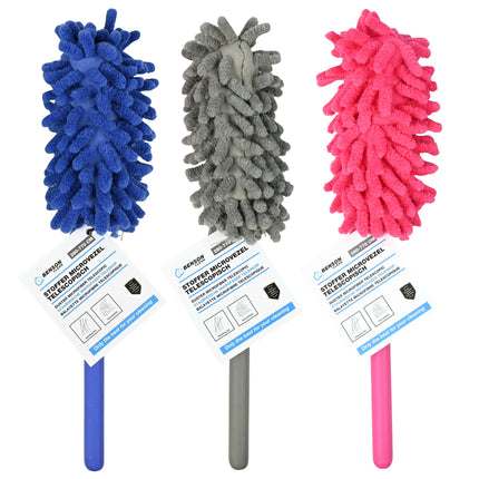 Stoffer microvezel telescopisch mini – Materiaal stoffer chenille, 760 mm