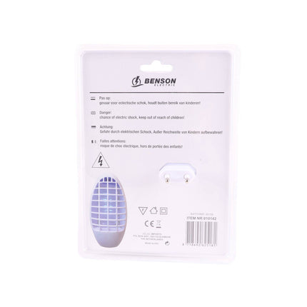 Insectenlamp Plug-In 1.2W, 230V - Eenvoudig, Chemievrij Insectvrij