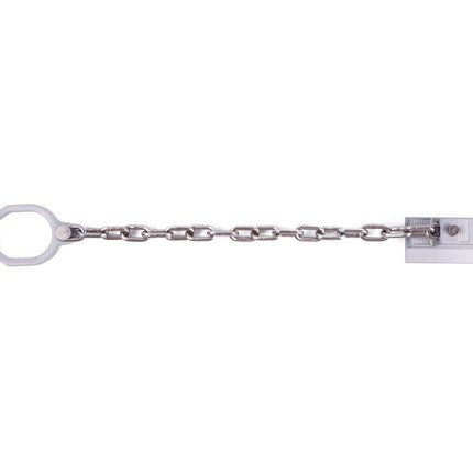 Deurketting 20cm Zink - Veiligheid voor Binnendeuren Zonder Boren