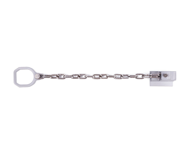 Türkette 20cm Zink - Sicherheit für Innentüren ohne Bohren