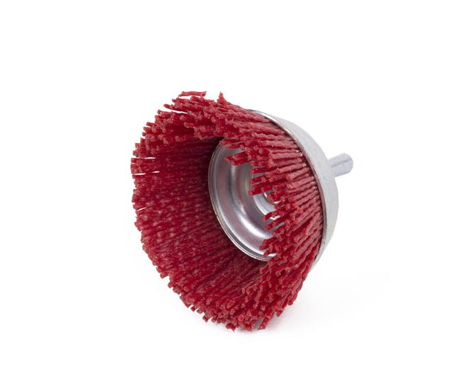 Nylon Borstel Kom 65mm voor Boormachine, Ontbramen Hout & Metaal