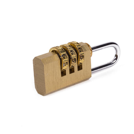 Hang-cijferslot 22 mm, metaal, voor koffers en kluisjes beveiliging