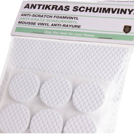 Antikras Schuimvinyl Set 25 dlg Wit - Beschermt Vloeren en Meubels