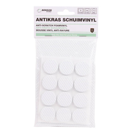 Antikras Schuimvinyl Set 25 dlg Wit - Beschermt Vloeren en Meubels