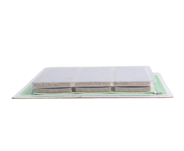 Antikratz-Filzgleiter 25x25 mm, 18-tlg., schützt Böden vor Kratzern.