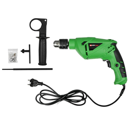 Klopboormachine 500W, 1.5-13mm, 0-3200 RPM, boren & klopboren.