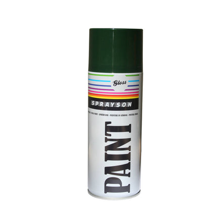 Spuitbus Verf 400ml RAL6009 HG Groen, Sneldrogend voor Hout en Metaal