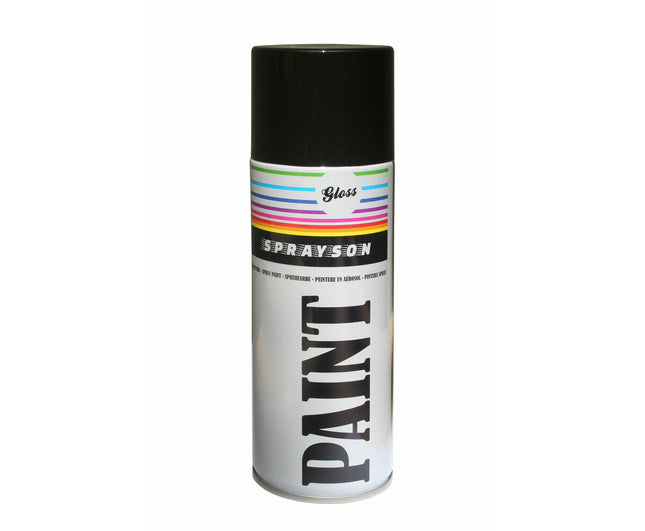 Zwarte Hoogglans Verf Spuitbus 400ml RAL9005, Perfect voor Meubels