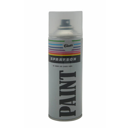 Blanke Lak Spuitbus 400ml: Beschermt en verfraait hout, metaal, plastic.
