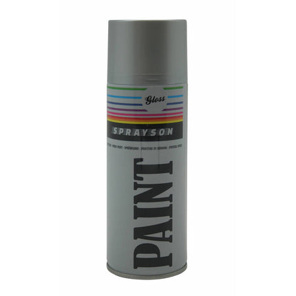 Zilveren Verf Spuitbus 400 ml voor Metaal, Hout en Kunststof Decoratie