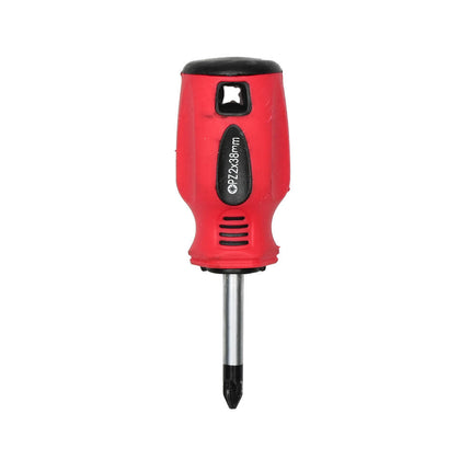 Pozidriv PZ2 x 38 Schraubendreher Rot/Schwarz Cr-V, ideal für PZ-Schrauben