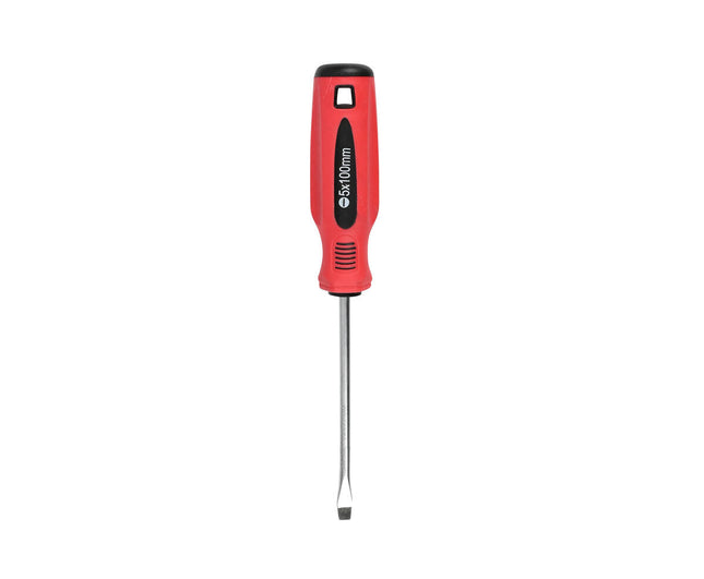 Schroevendraaier 5x100mm Cr-V, ideaal voor standaard schroeven.