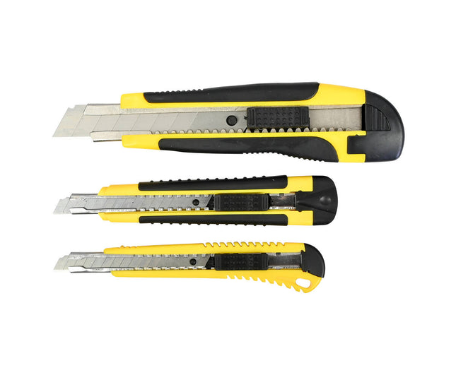 Abbrechmesser-Set: 9 mm & 18 mm Cutter mit 20 Ersatzklingen