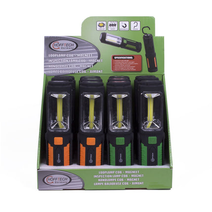 COB Looplamp 3W met Magneet & Haak - Ideaal voor Werk & Kamperen