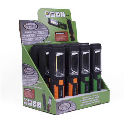 COB Looplamp 3W met Magneet & Haak - Ideaal voor Werk & Kamperen