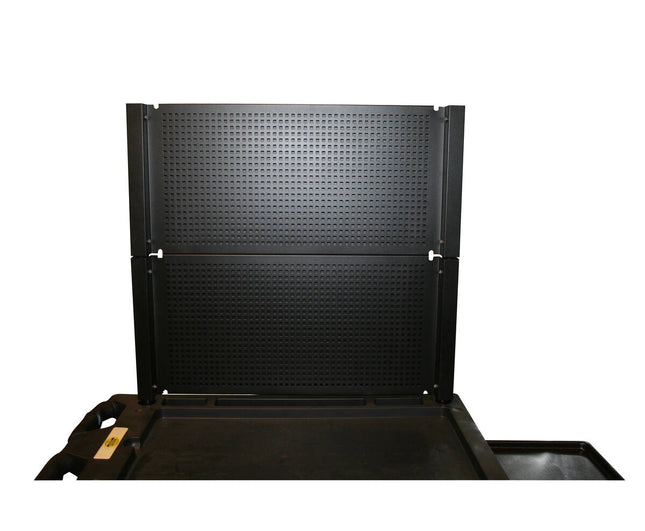 Rugwand Gereedschapstrolley 60x45 cm Staal; Organiseer Werkplek.