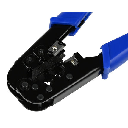 Krimptang Set 25-delig: Voor RJ45 Ethernet & RJ11/12 Telefoonstekkers.
