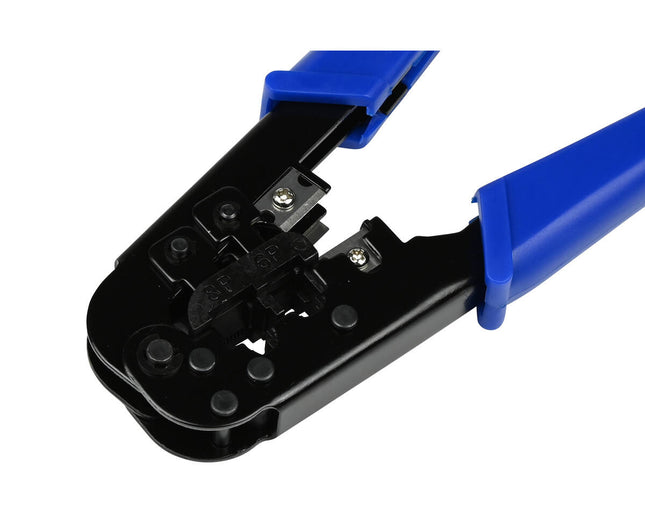 Krimptang Set 25-delig: Voor RJ45 Ethernet & RJ11/12 Telefoonstekkers.