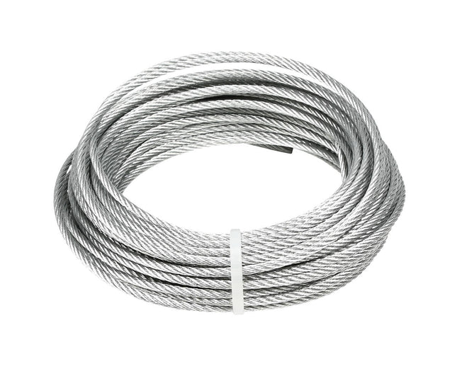 Staalkabel 3 mm x 15 mtr voor zware belastingen en buitengebruik