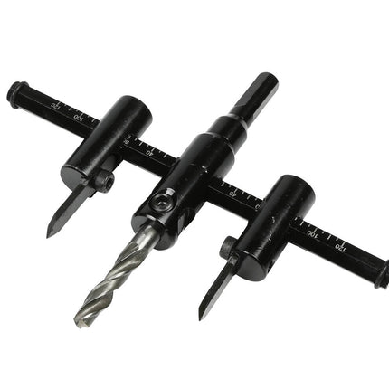 Cirkelsnijder 30-120 mm voor hout, gips, plastic; max diepte 30 mm