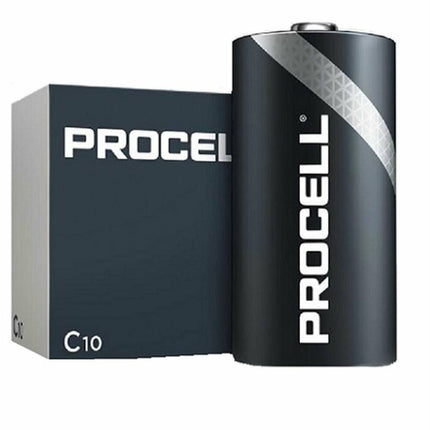 Duracell Procell C Batterijen 10 Stuks - Voor Professionele Apparaten