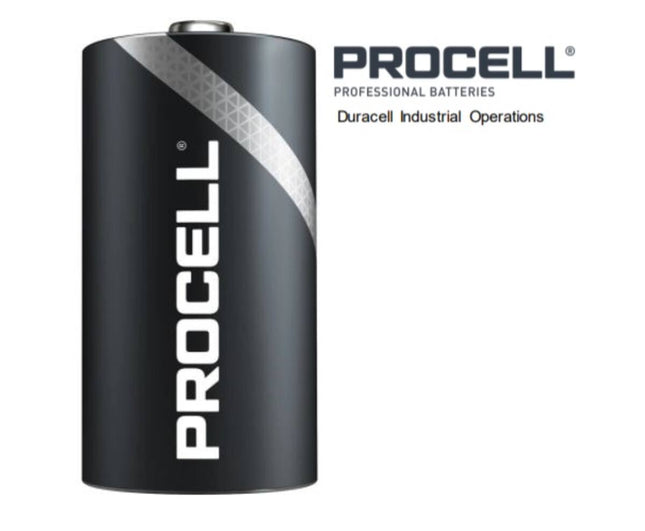 Duracell Procell D Alkaline Batterijen 10 Stuks voor Pro Apparaten