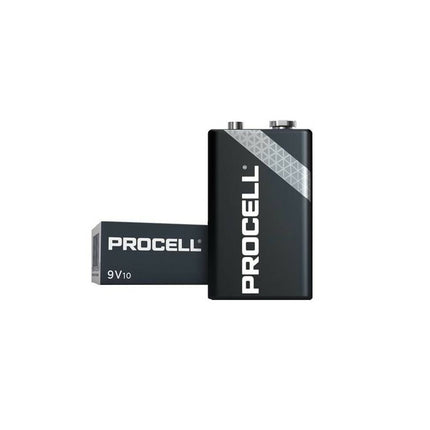 Duracell Procell 9V Alkaline Batterijen - 10 stuks, voor pro-apparaten