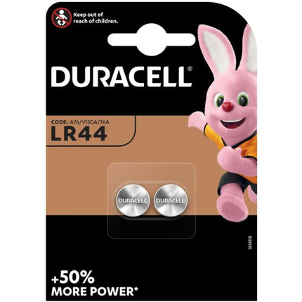 Duracell LR44 Batterijen 1.5V - Ideaal voor Horloges/Elektronica