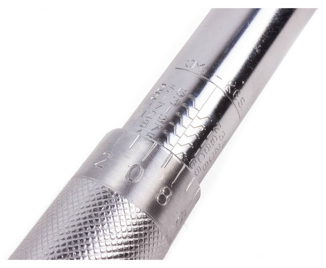 Momentsleutel 1/4" 5-25 Nm voor precisiewerk in smalle ruimtes